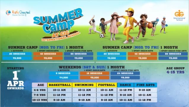 Summer Camp at GIG International School