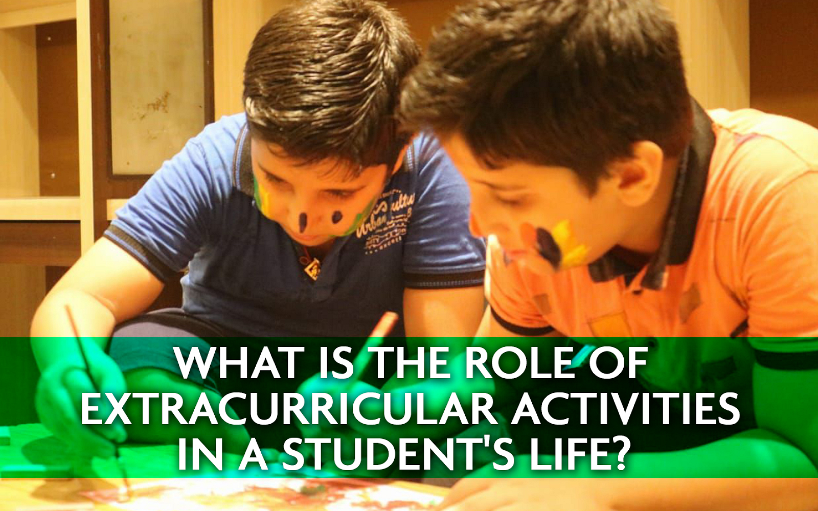 What is the role of extra curricular activities in a student's life?