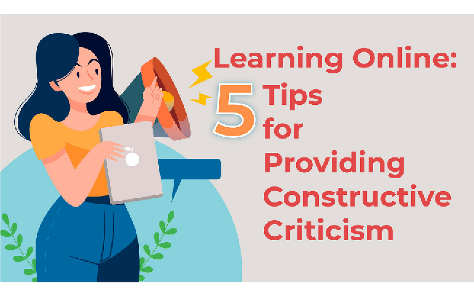 Learning Online: Five Tips for Providing Constructive Criticism